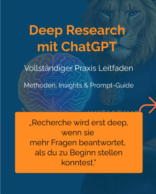 Deep Research mit ChatGPT