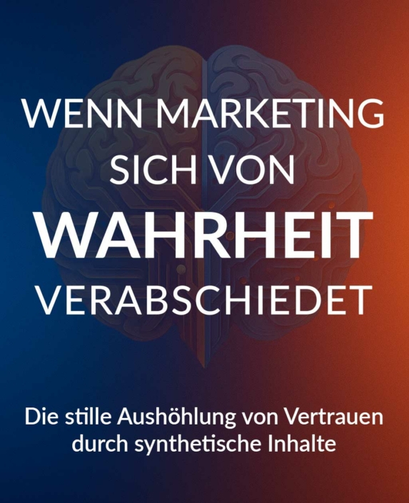 wenn-Marketing-sich-von-Wahrheit-verabschiedet Warum KI-Ethik, generative KI und synthetische Inhalte das vertrauen Herausfordern