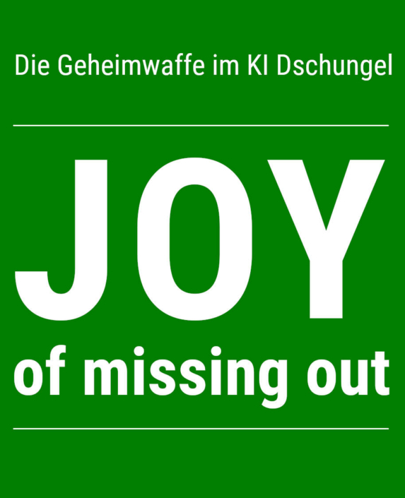 JOMO Mit den richtigen Prompts zum KI-Zehnkämpfer