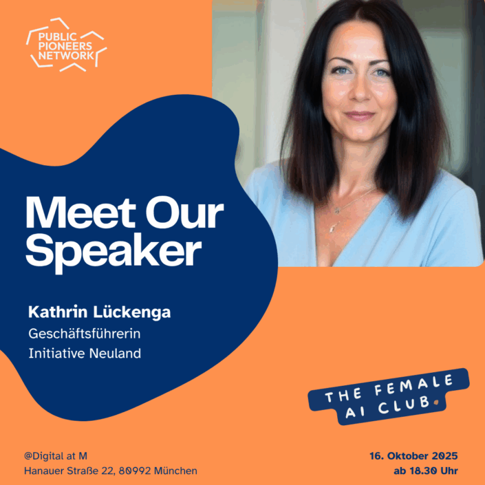 meet the speaker FEMALE AI CLUB After Work in München