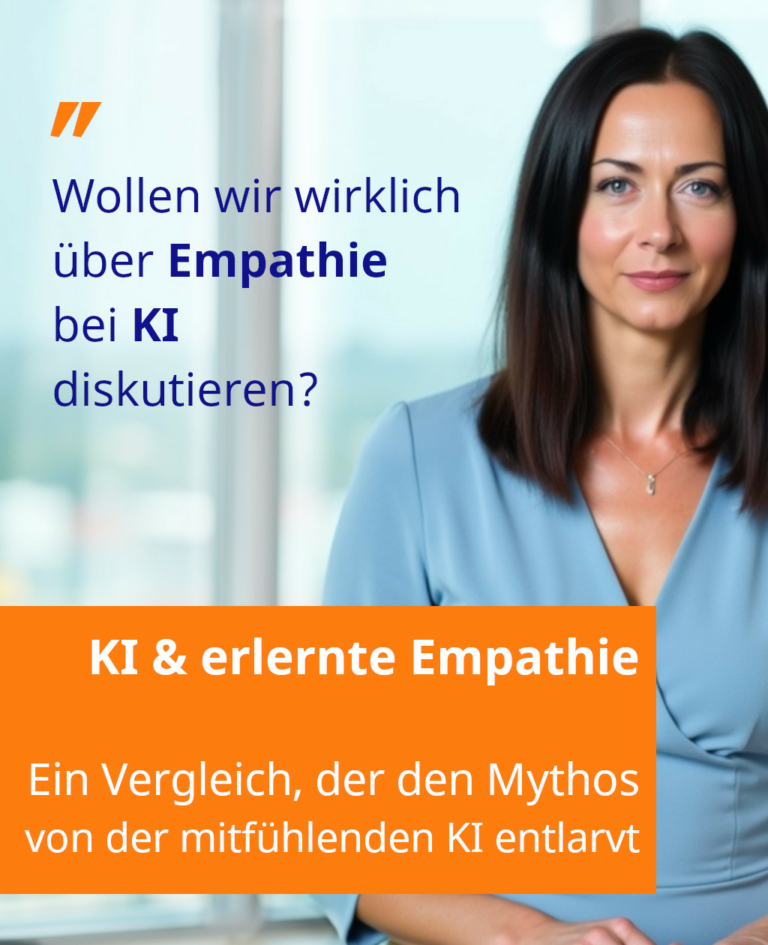 Wollen wir wirklich über Empathie bei KI diskutieren?