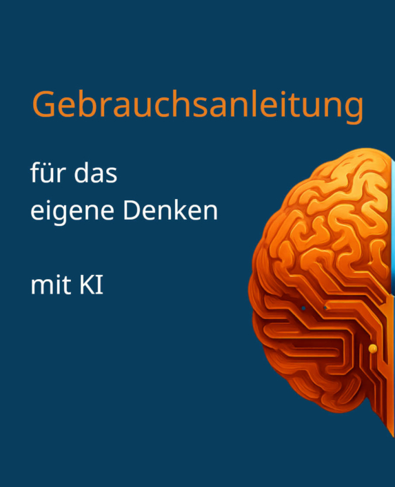Gebrauchsanleitung eigenes Denken Seite 1 Gebrauchsanweisung für das eigene Denken mit KI