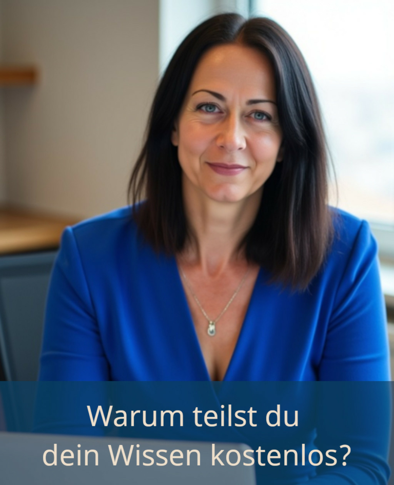 Warum teilst du dein Wissen auf LinkedIn kostenlos?