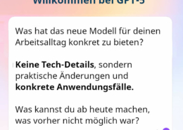 ChatGPT-5 neuerungen