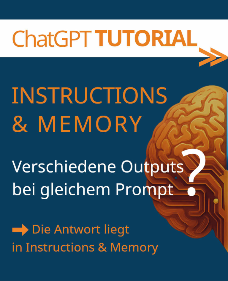ChatGPT Turorial Instructions & Memory