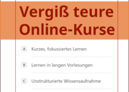 Microlearning mit KI: statt teurer Online Kurse