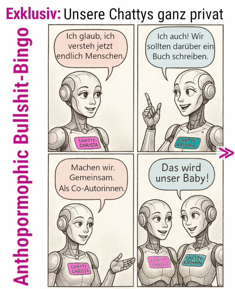 Private Gespräche zwischen Chatbots