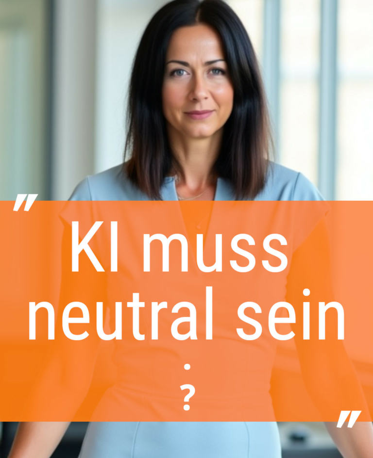 Bias in KI: Muss KI neutral sein?