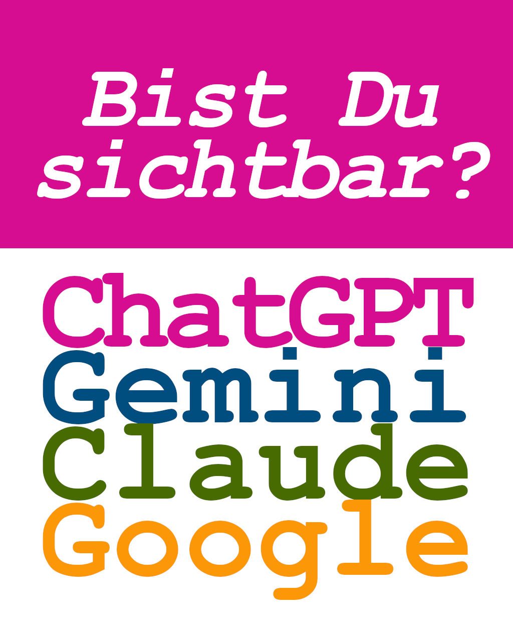 Sichtbarkeit in KI Suche