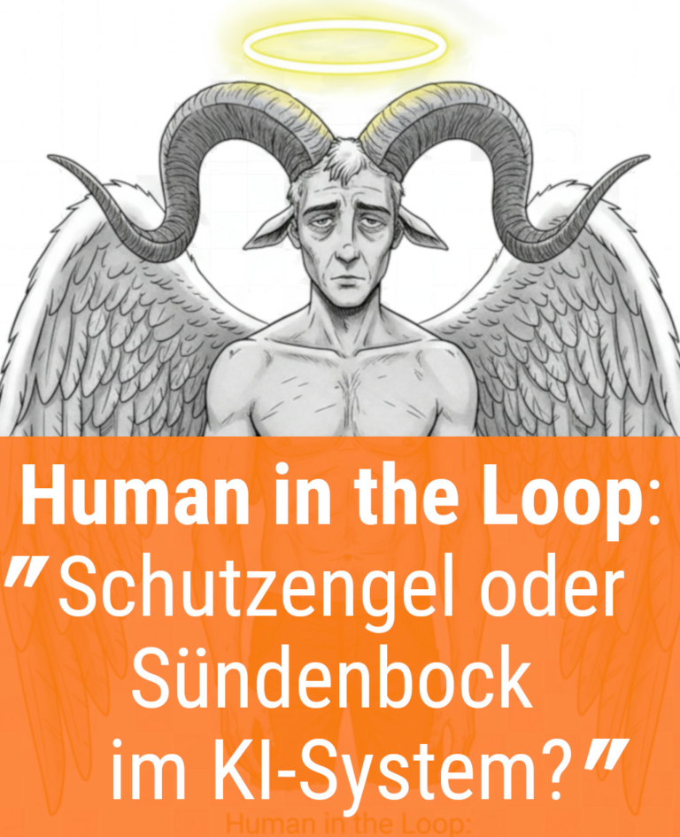 Human-in-the-Loop: Der Mensch als Haftungsknecht künstlicher Intelligenz