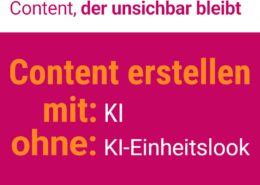 Workshop Content erstellen mit KI