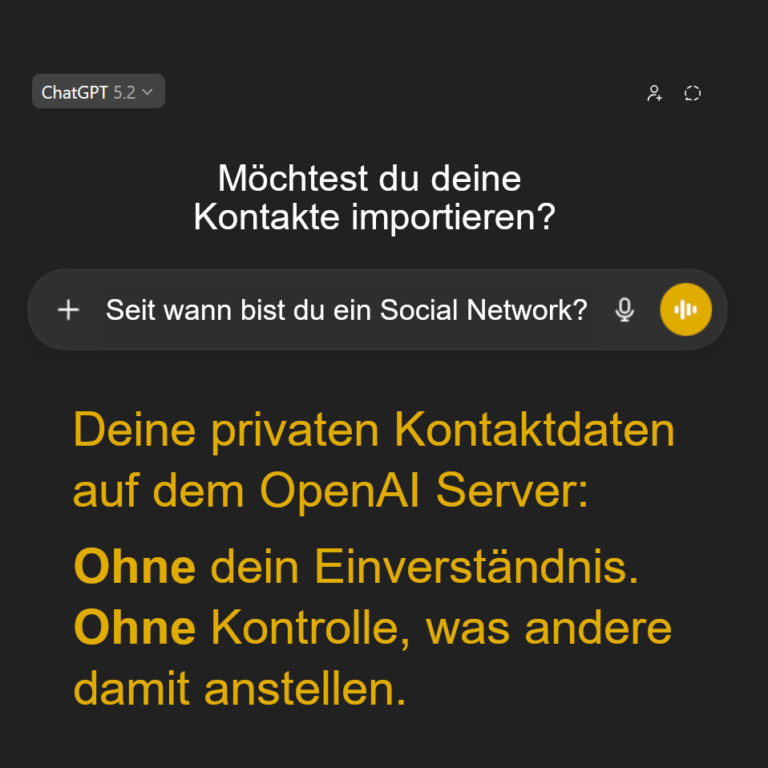 ChatGPT goas Social Network