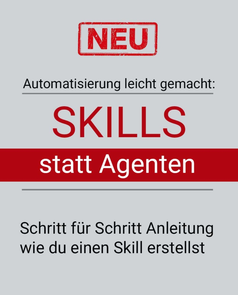Automatisierung mit KI: Skills
