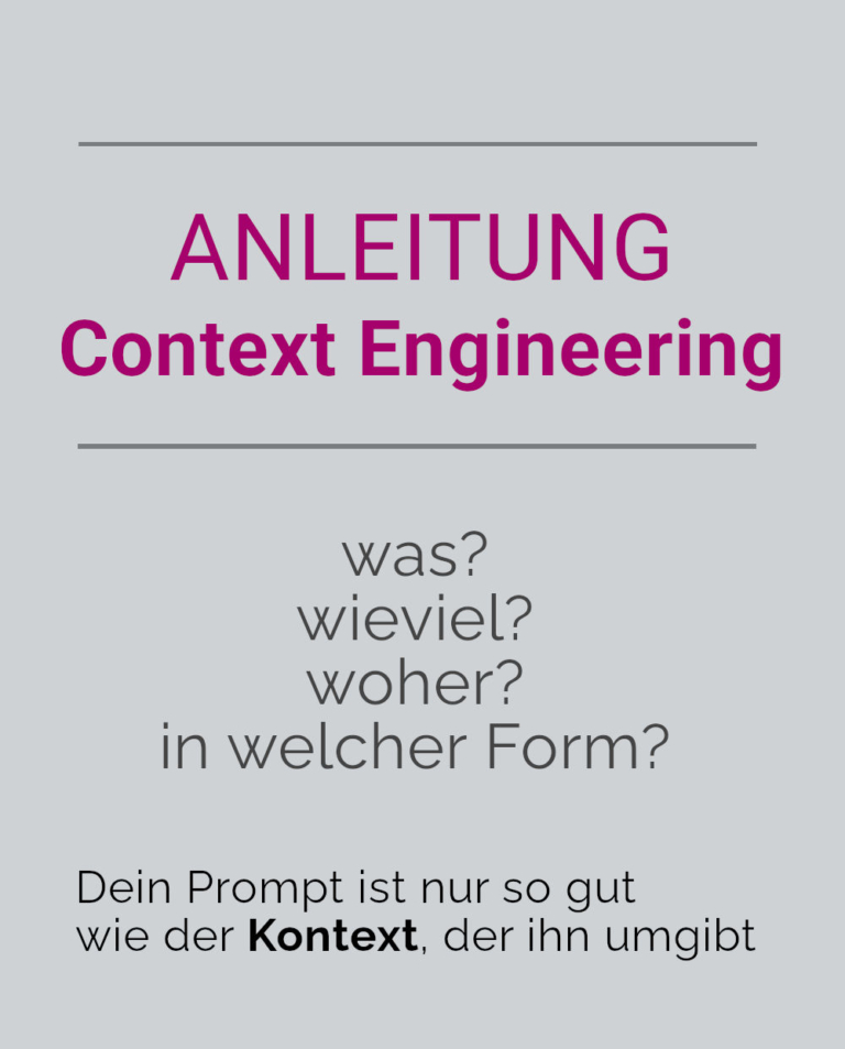 Anleitung Context Engineering