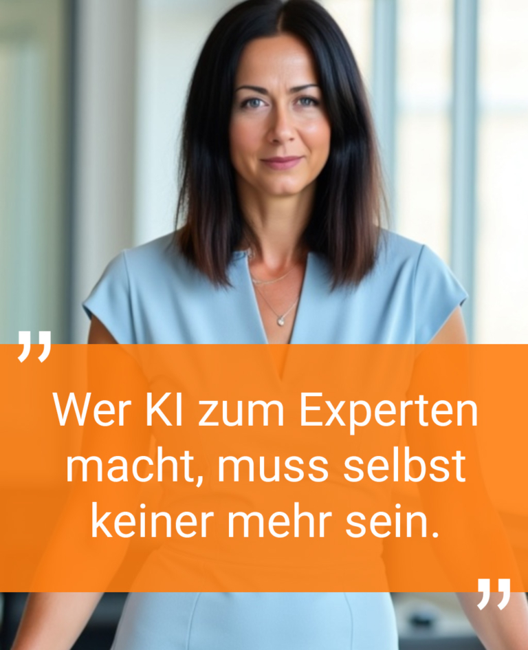KI ist kein Fachexperte