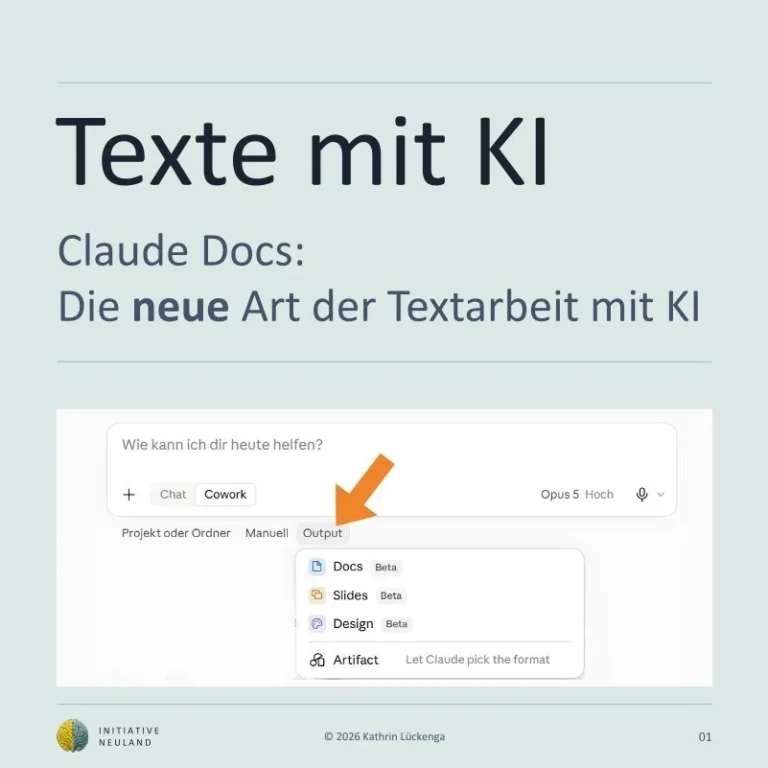 Claude Docs: Textarbeit mit KI direkt im Dokument